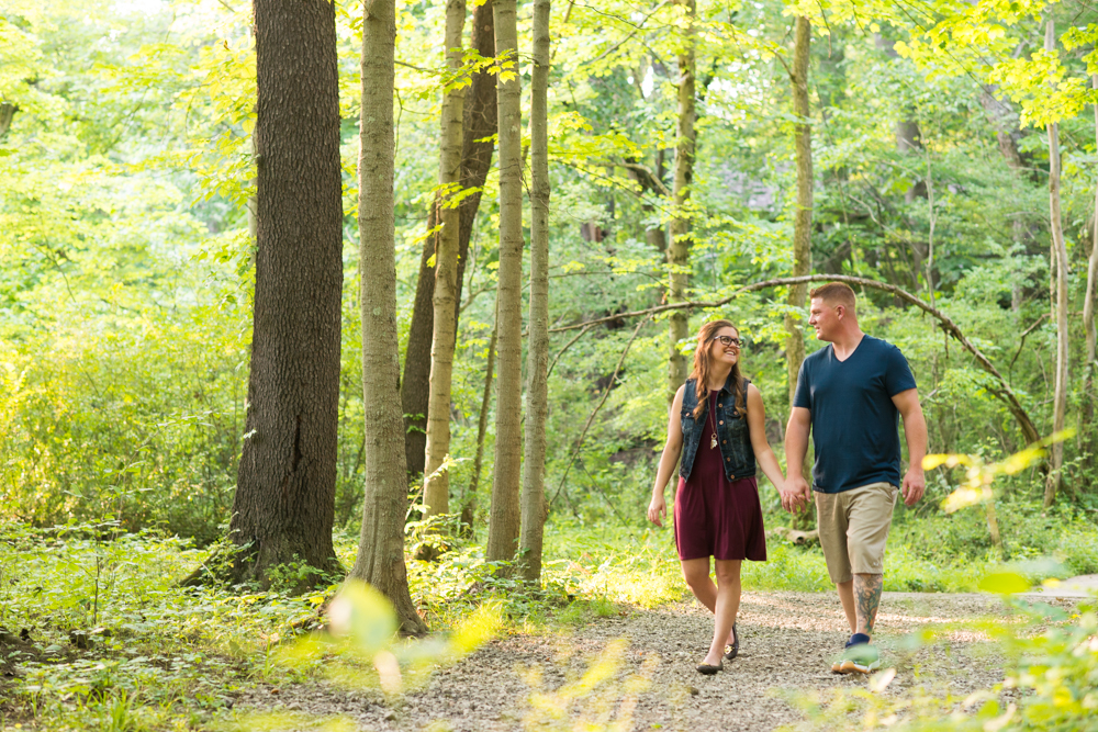 Poland, Ohio engagement photos