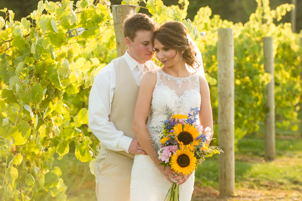 vineyards at pine lake wedding