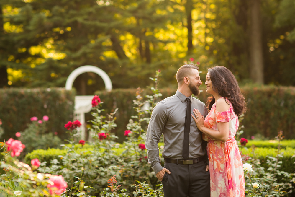 Corinne & Jason Engagement Session - Fellows Riverside Gardens - Lake Newport - Mill Creek Park - Youngstown, Ohio Photographers_0009