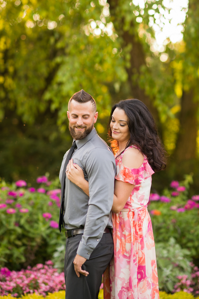 Corinne & Jason Engagement Session - Fellows Riverside Gardens - Lake Newport - Mill Creek Park - Youngstown, Ohio Photographers_0012