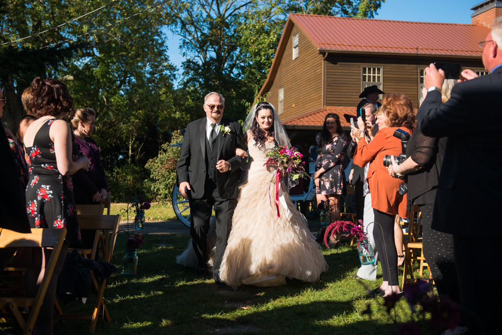 salem barn and gazebo wedding