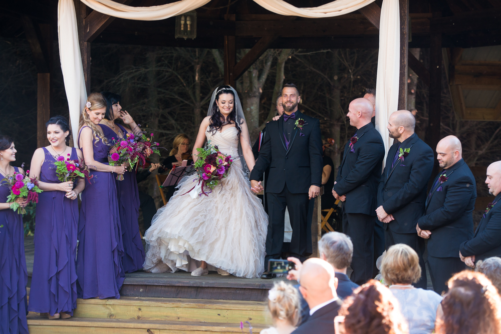 salem barn and gazebo wedding