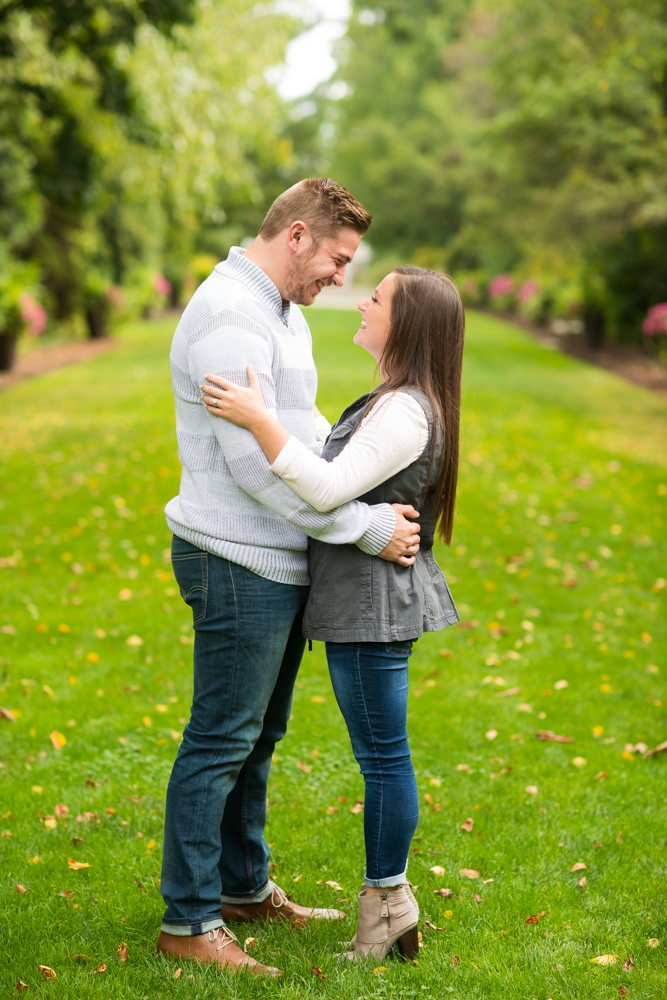 joyful engagement photos