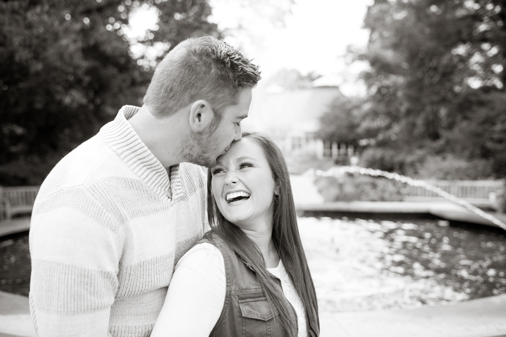 joyful engagement photos