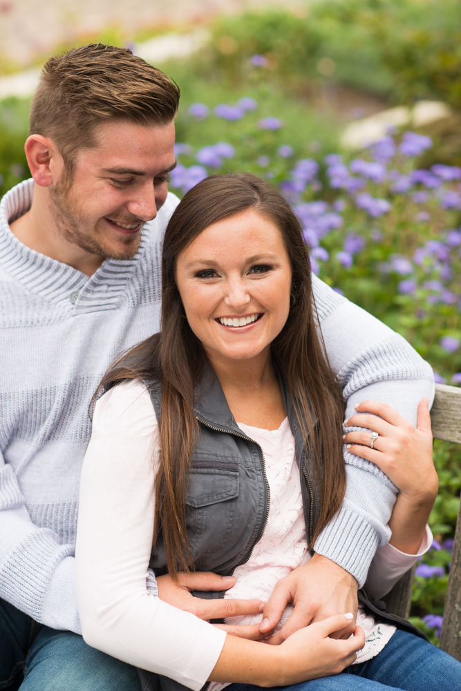 joyful engagement photos