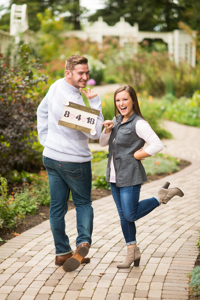 joyful engagement photos