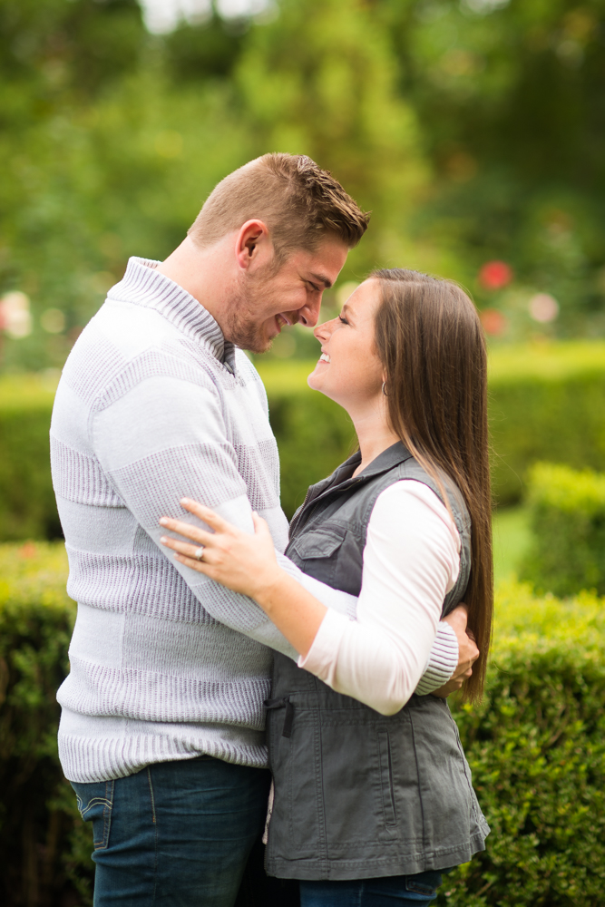 joyful engagement photos