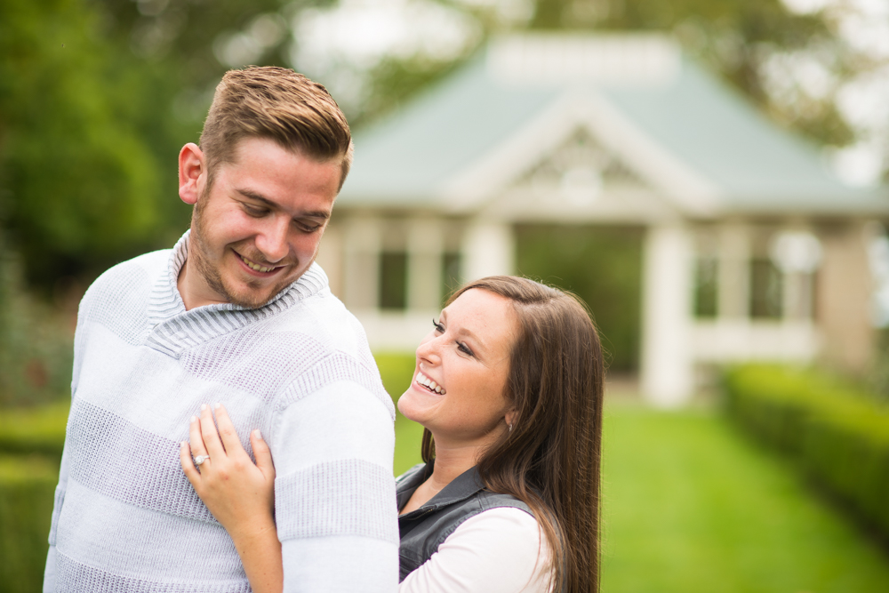 joyful engagement photos