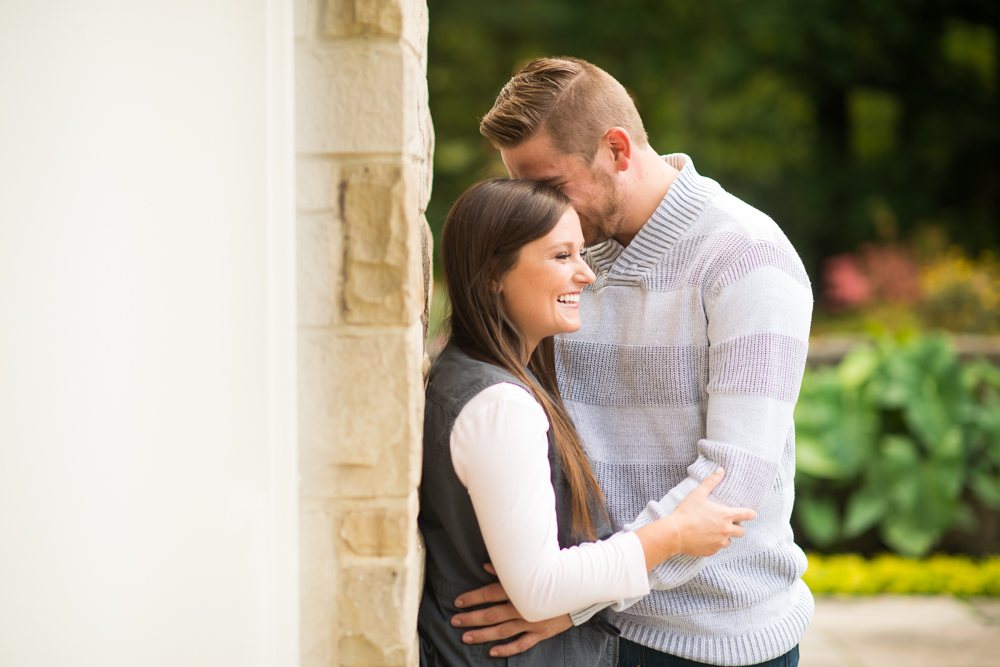 joyful engagement photos