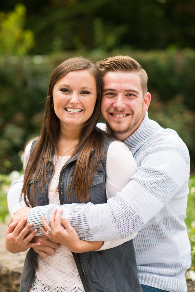 joyful engagement photos