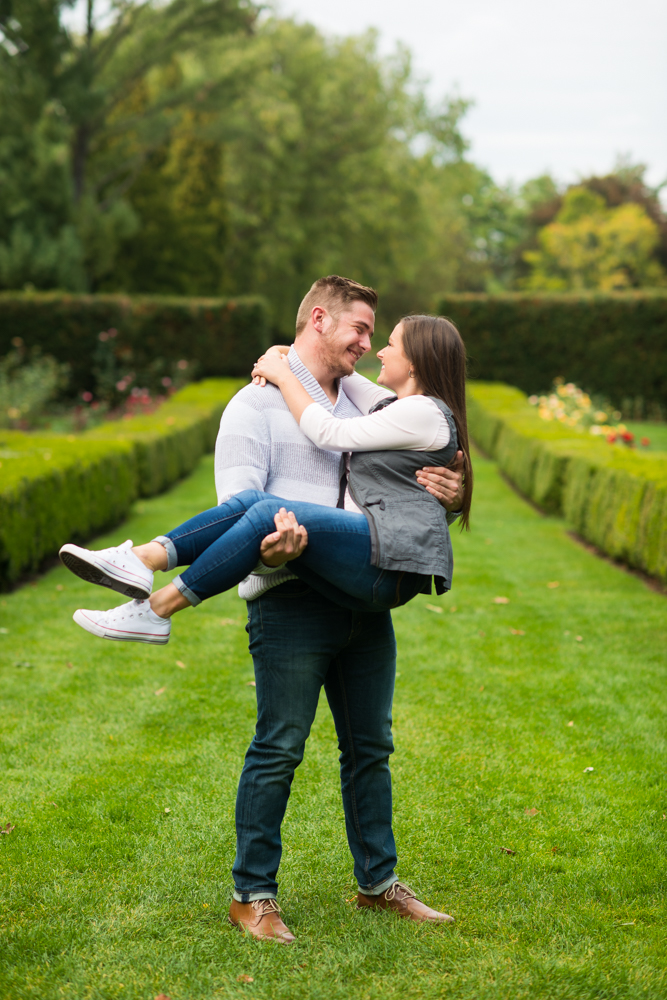 joyful engagement photos