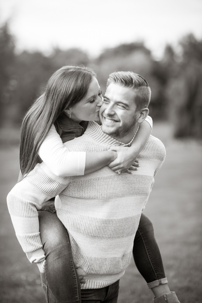 joyful engagement photos