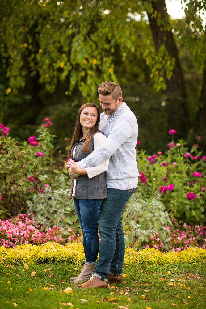 joyful engagement photos