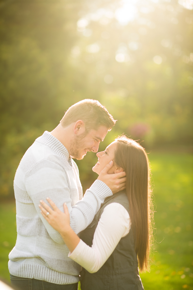 joyful engagement photos