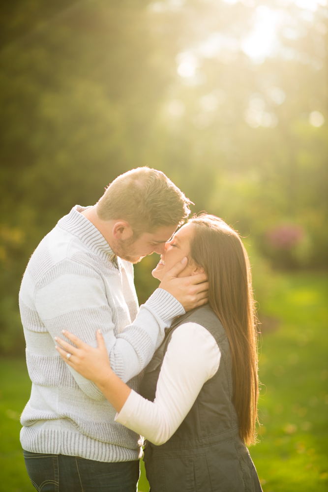 joyful engagement photos