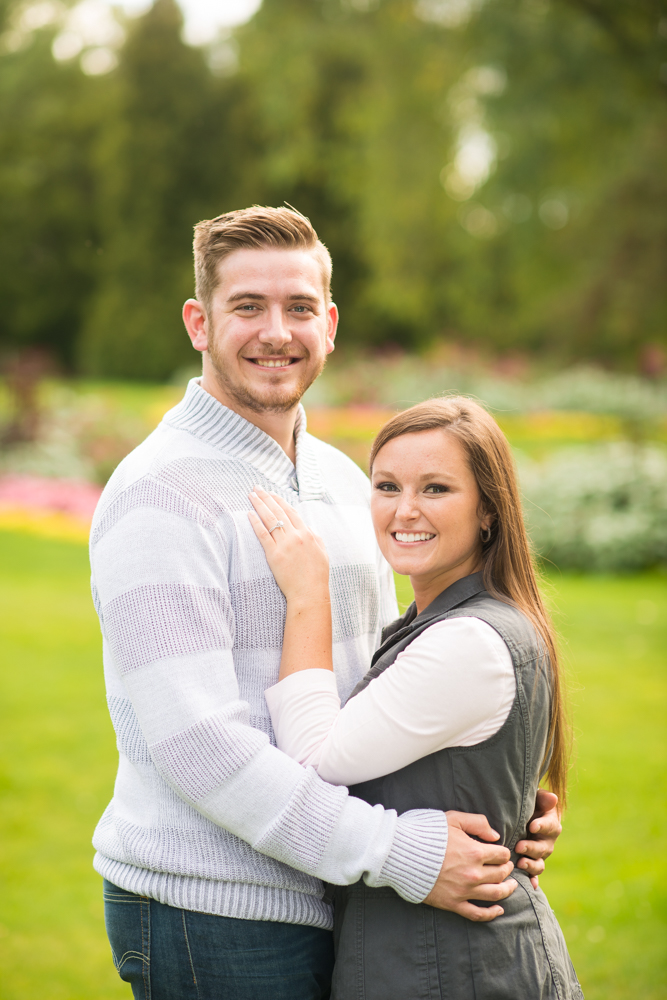 joyful engagement photos