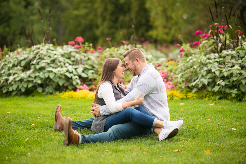 joyful engagement photos