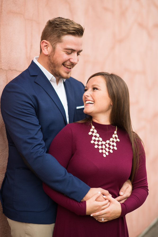 joyful engagement photos