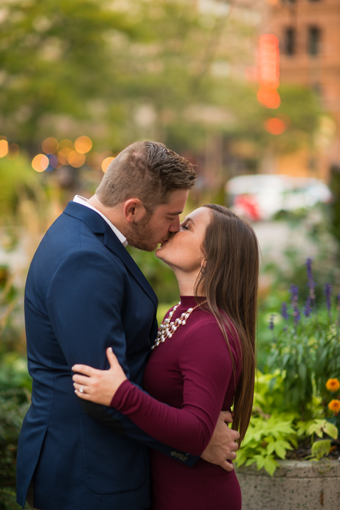 joyful engagement photos