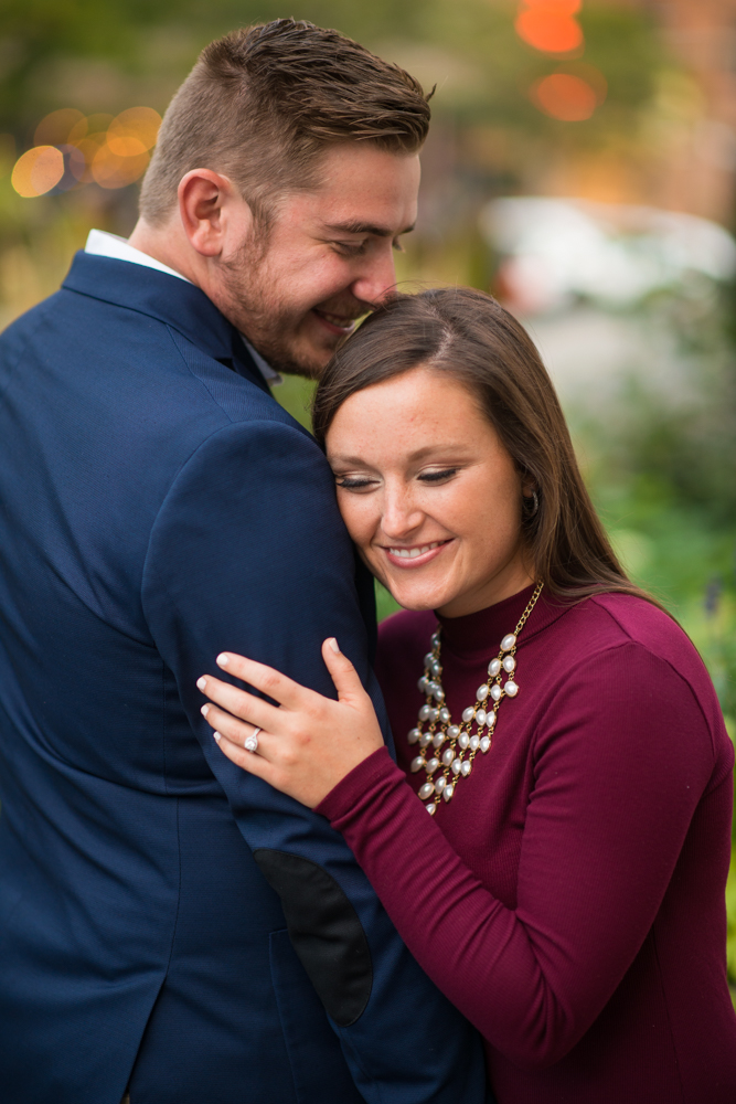 joyful engagement photos