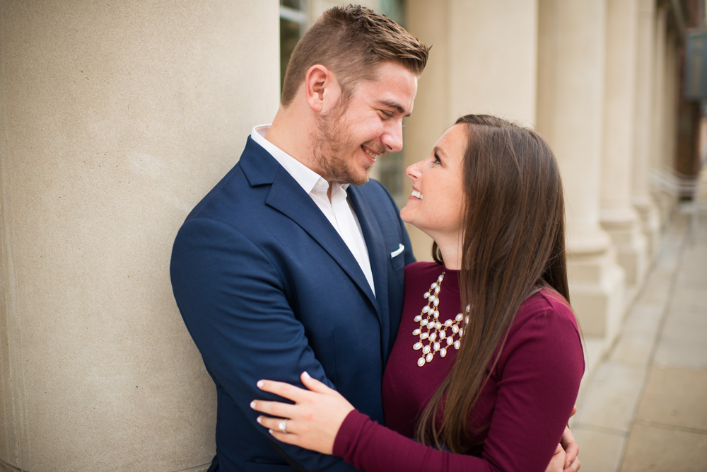 joyful engagement photos