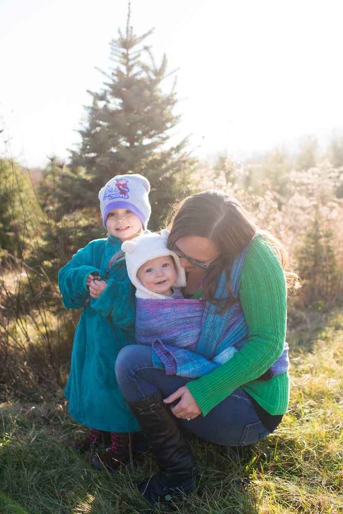 real Christmas tree family tradition