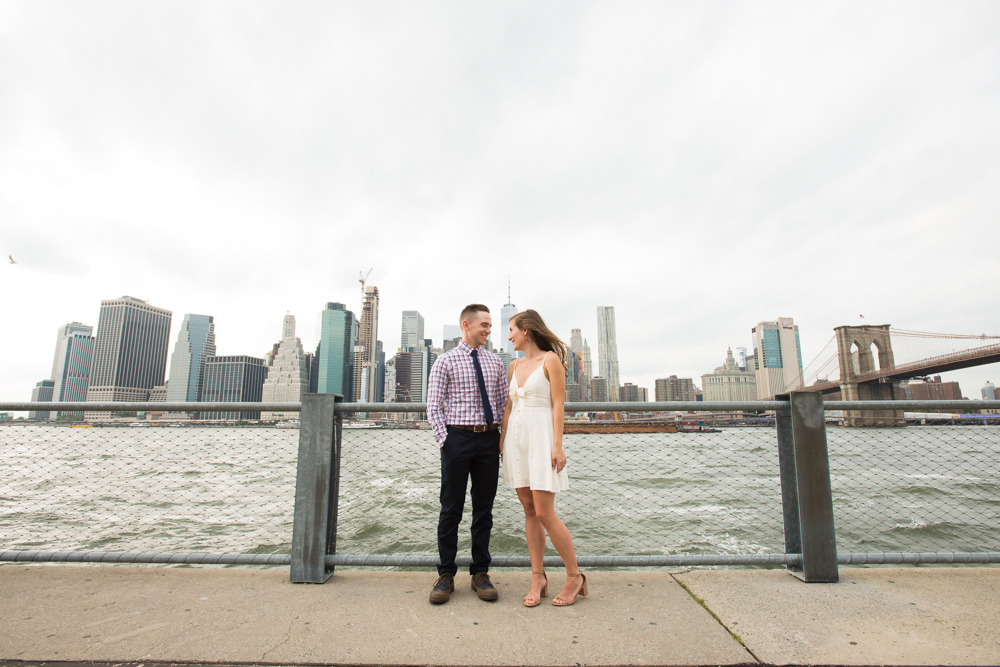 DUMBO central park engagement photos NYC