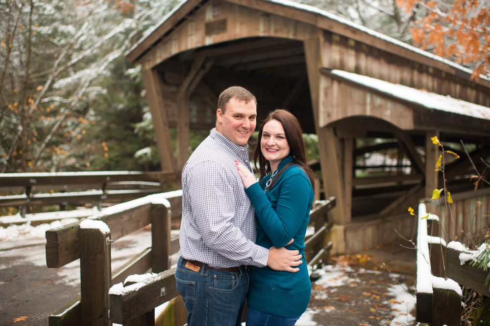 engagement photo locations in Youngstown