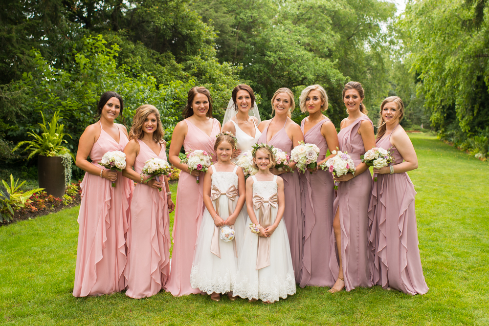 bridal party rose gardens youngstown ohio mill creek park