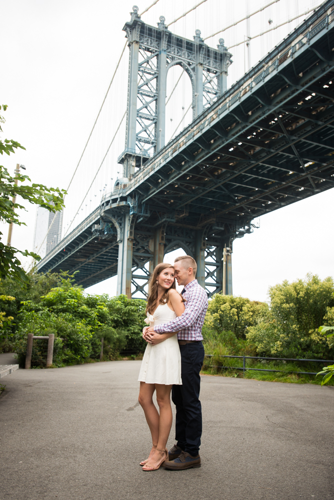 New York City engagement photos 
