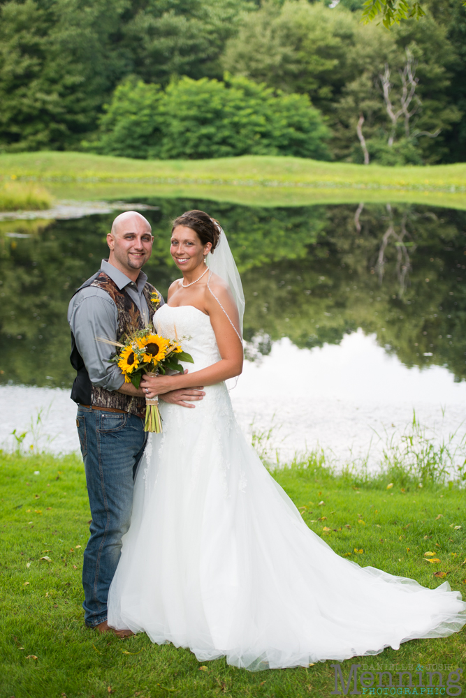 Amber & Matt Wedding | Mitchell Ponds Inne | Knox, PA | Rustic Barn ...