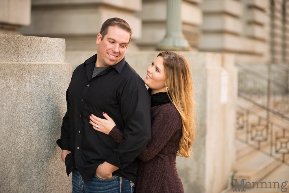 Jeana & Joe Engagement Session | Butler Institute of American Art | YSU | Downtown Youngstown | Youngstown, Ohio Photographers
