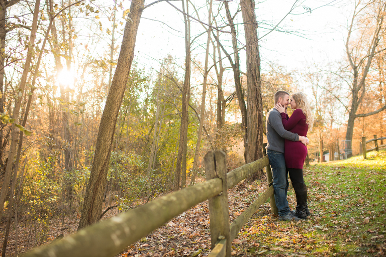 East Liverpool Engagement Session in Thompson Park